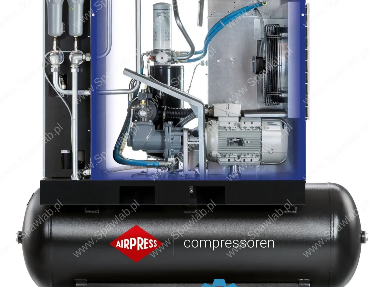 Airpress Kompresor śrubowy EcoPower 25D IVR Combi Dry 13 bar 25 KM/18.5 kW 803 - 3330 l/min 500 l, zdjęcie 6
