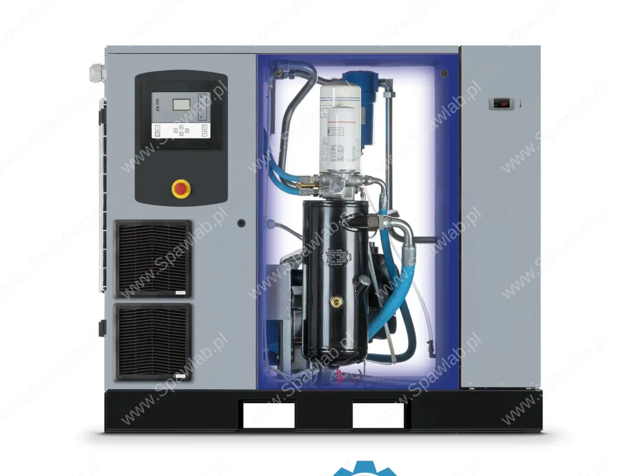 Airpress Kompresor śrubowy EcoPower 25D IVR Dry 13 bar 25 KM/18.5 kW 803 - 3330 l/min, zdjęcie 3