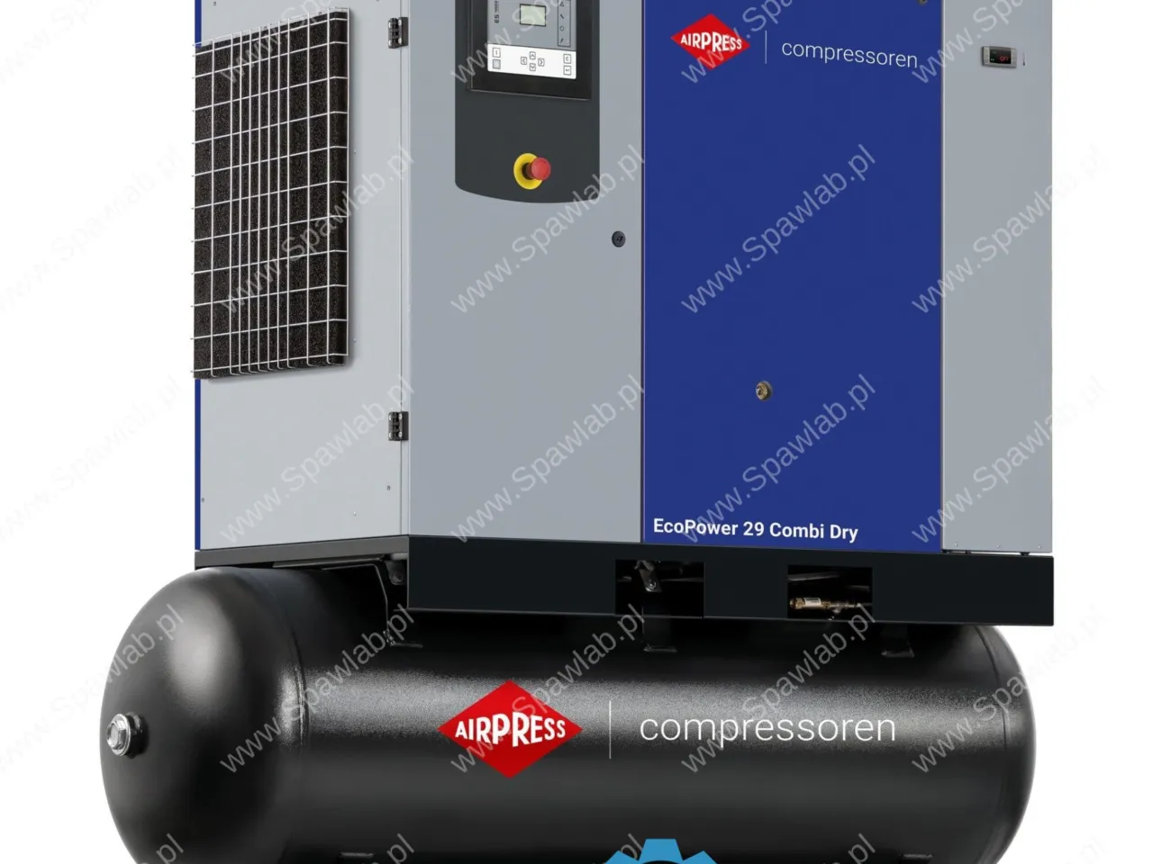 Airpress Kompresor śrubowy EcoPower 30D Combi Dry 10 bar 30 KM/22 kW 3294 l/min 500 l