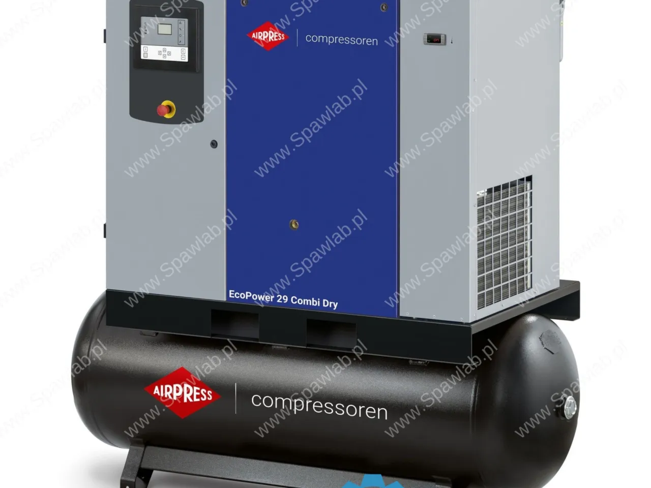 Airpress Kompresor śrubowy EcoPower 30D Combi Dry 10 bar 30 KM/22 kW 3294 l/min 500 l, zdjęcie 3