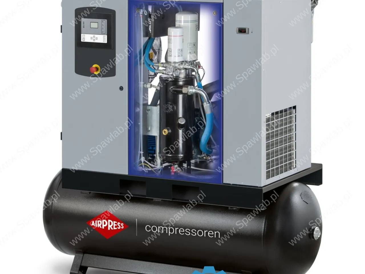 Airpress Kompresor śrubowy EcoPower 30D Combi Dry 10 bar 30 KM/22 kW 3294 l/min 500 l, zdjęcie 6