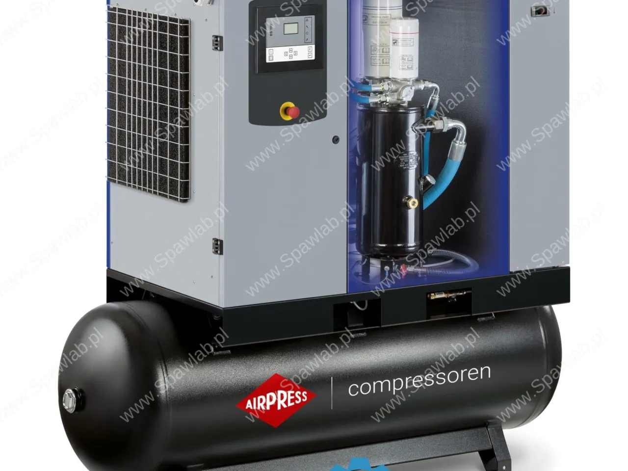 Airpress Kompresor śrubowy EcoPower 30D Combi Dry 10 bar 30 KM/22 kW 3294 l/min 500 l, zdjęcie 7