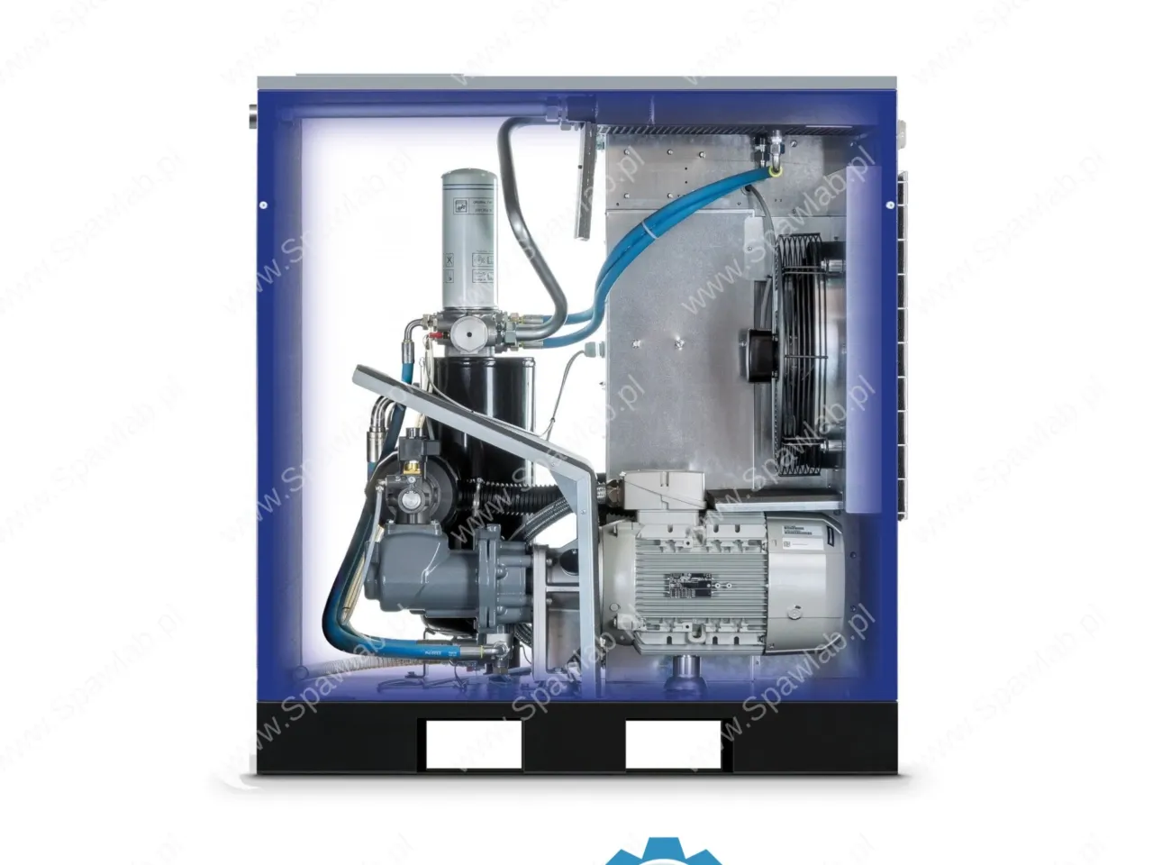 Airpress Kompresor śrubowy EcoPower 30D IVR 13 bar 30 KM/22 kW 822 - 3924 l/min, zdjęcie 6