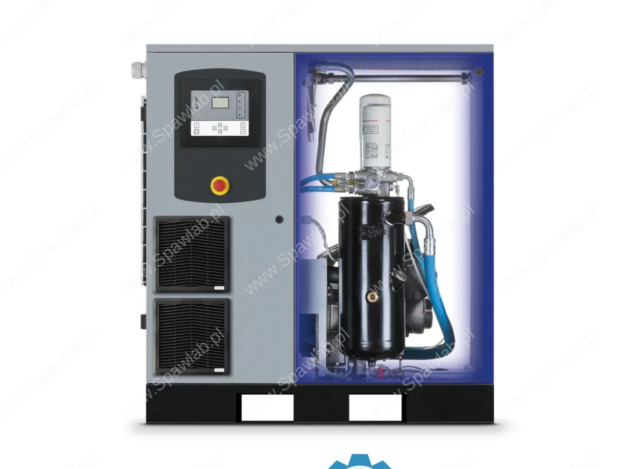 Airpress Kompresor śrubowy EcoPower 30D IVR 13 bar 30 KM/22 kW 822 - 3924 l/min, zdjęcie 7