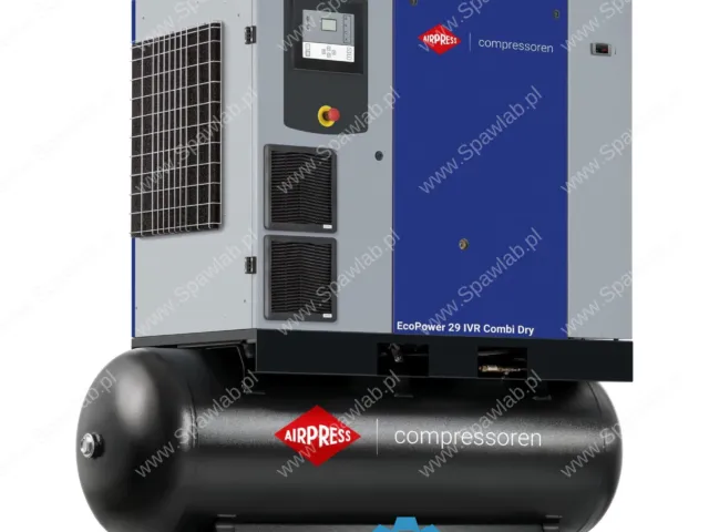 Airpress Kompresor śrubowy EcoPower 30D IVR Combi Dry 13 bar 30 KM/22 kW 822 - 3924 l/min 500 l