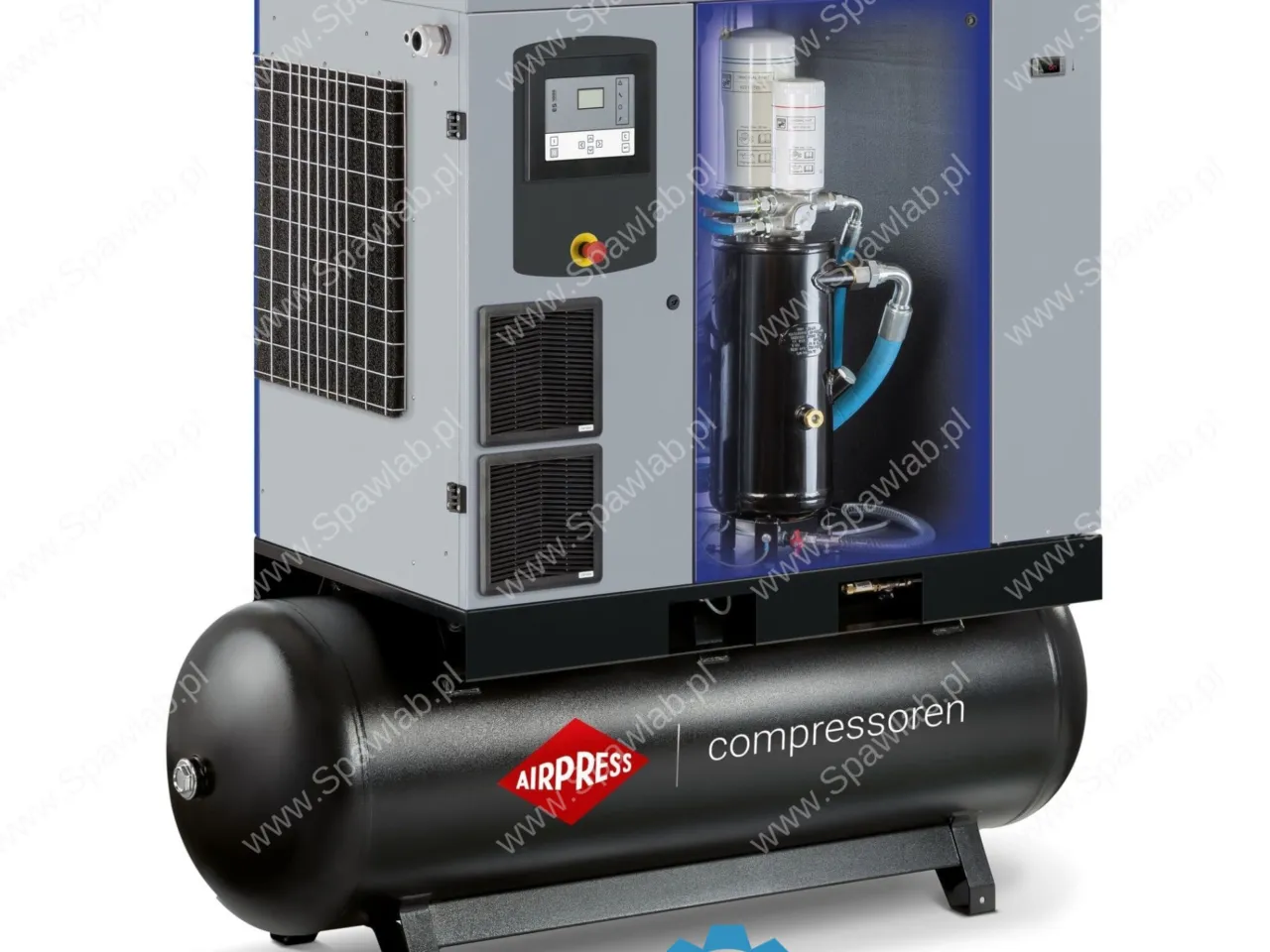 Airpress Kompresor śrubowy EcoPower 30D IVR Combi Dry 13 bar 30 KM/22 kW 822 - 3924 l/min 500 l, zdjęcie 4
