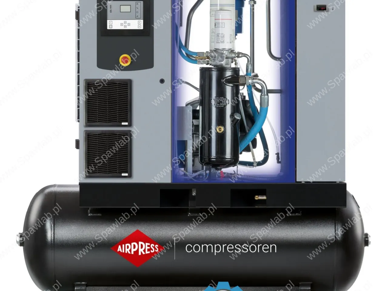 Airpress Kompresor śrubowy EcoPower 30D IVR Combi Dry 13 bar 30 KM/22 kW 822 - 3924 l/min 500 l, zdjęcie 7