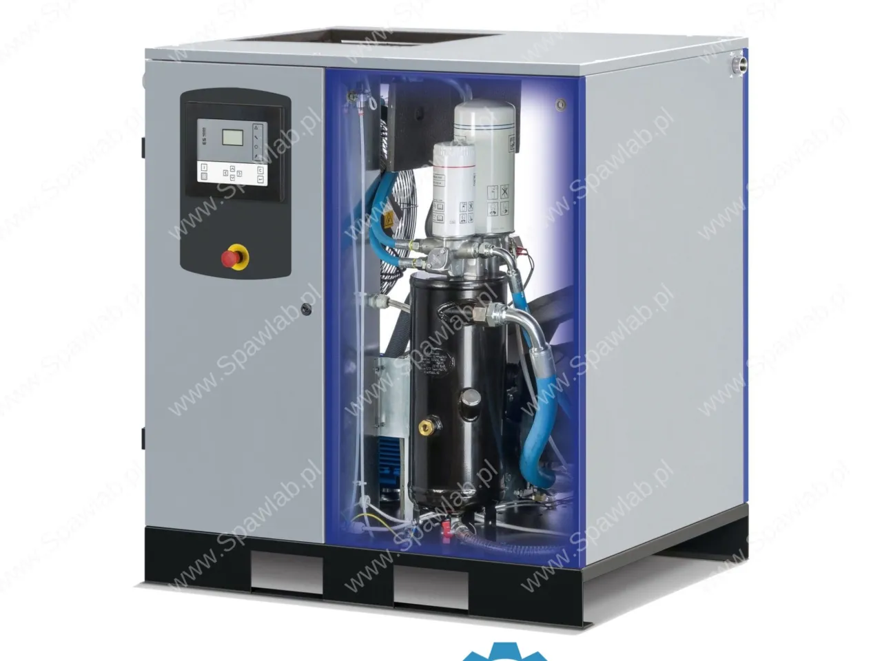 Airpress Kompresor śrubowy EcoPower 35D 10 bar 35 KM/26 kW 3726 l/min, zdjęcie 2