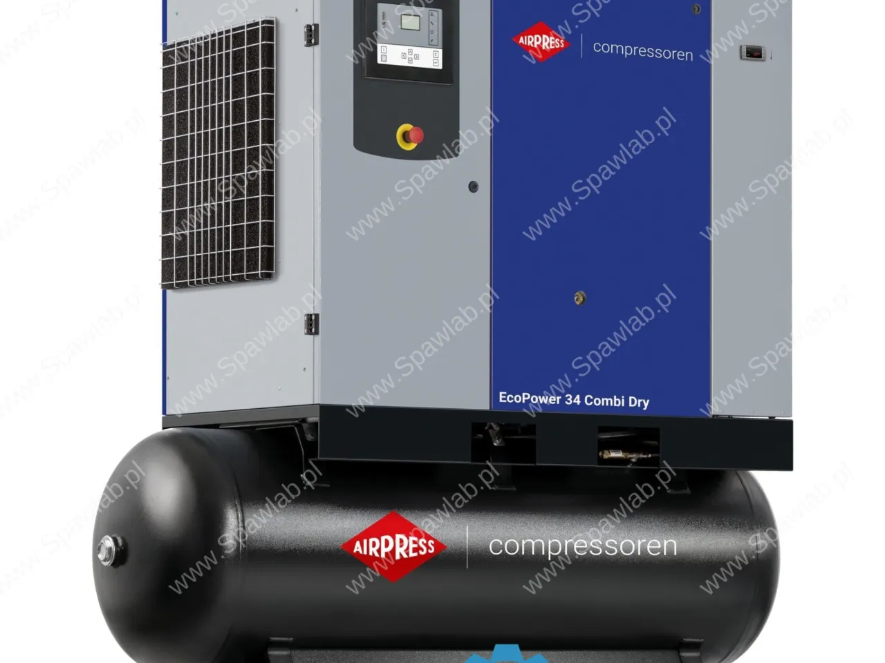 Airpress Kompresor śrubowy EcoPower 35D Combi Dry 10 bar 35 KM/26 kW 3726 l/min 500 l