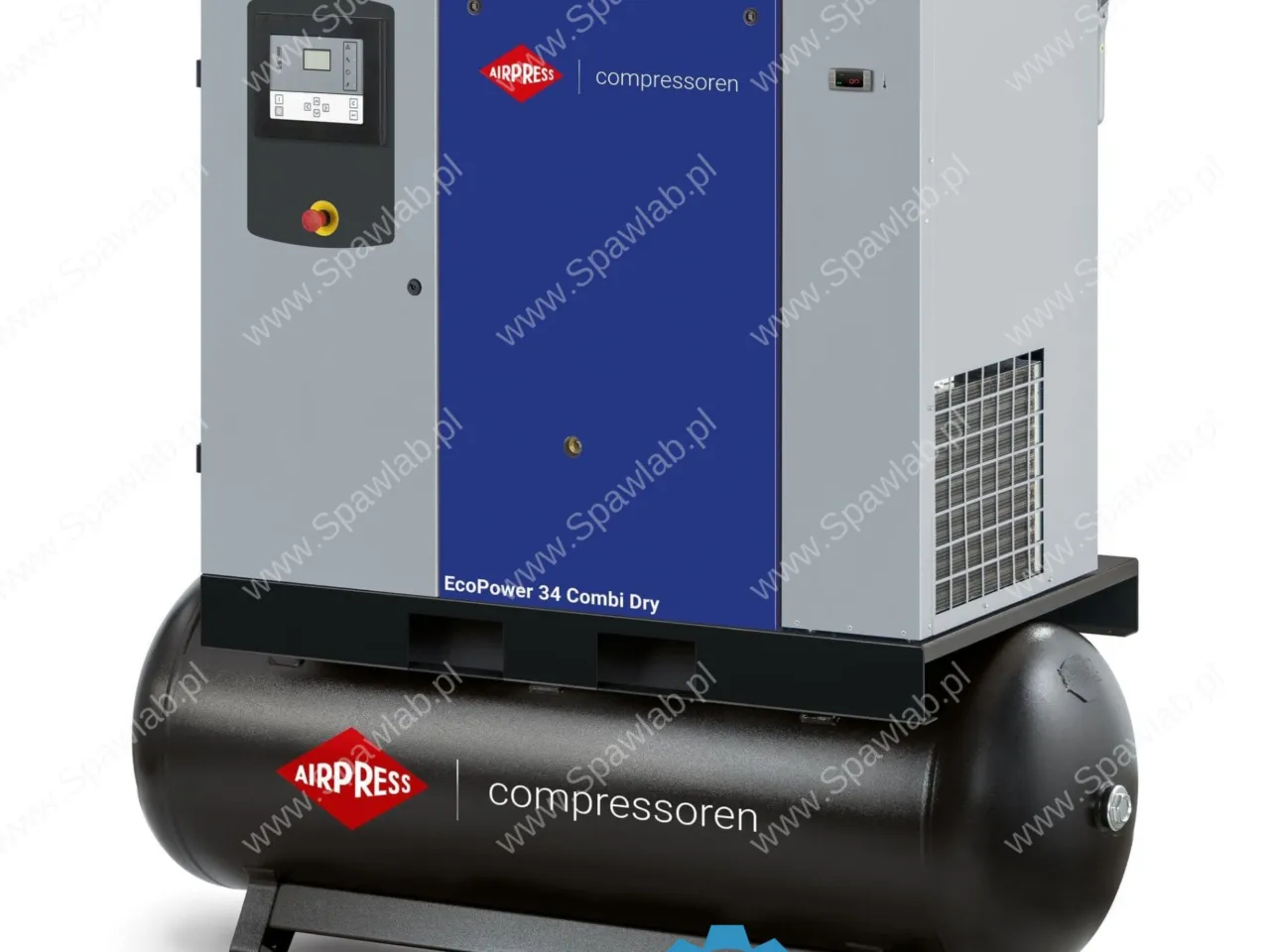 Airpress Kompresor śrubowy EcoPower 35D Combi Dry 10 bar 35 KM/26 kW 3726 l/min 500 l, zdjęcie 3