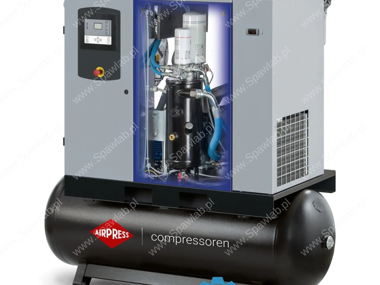 Airpress Kompresor śrubowy EcoPower 35D Combi Dry 10 bar 35 KM/26 kW 3726 l/min 500 l, zdjęcie 5