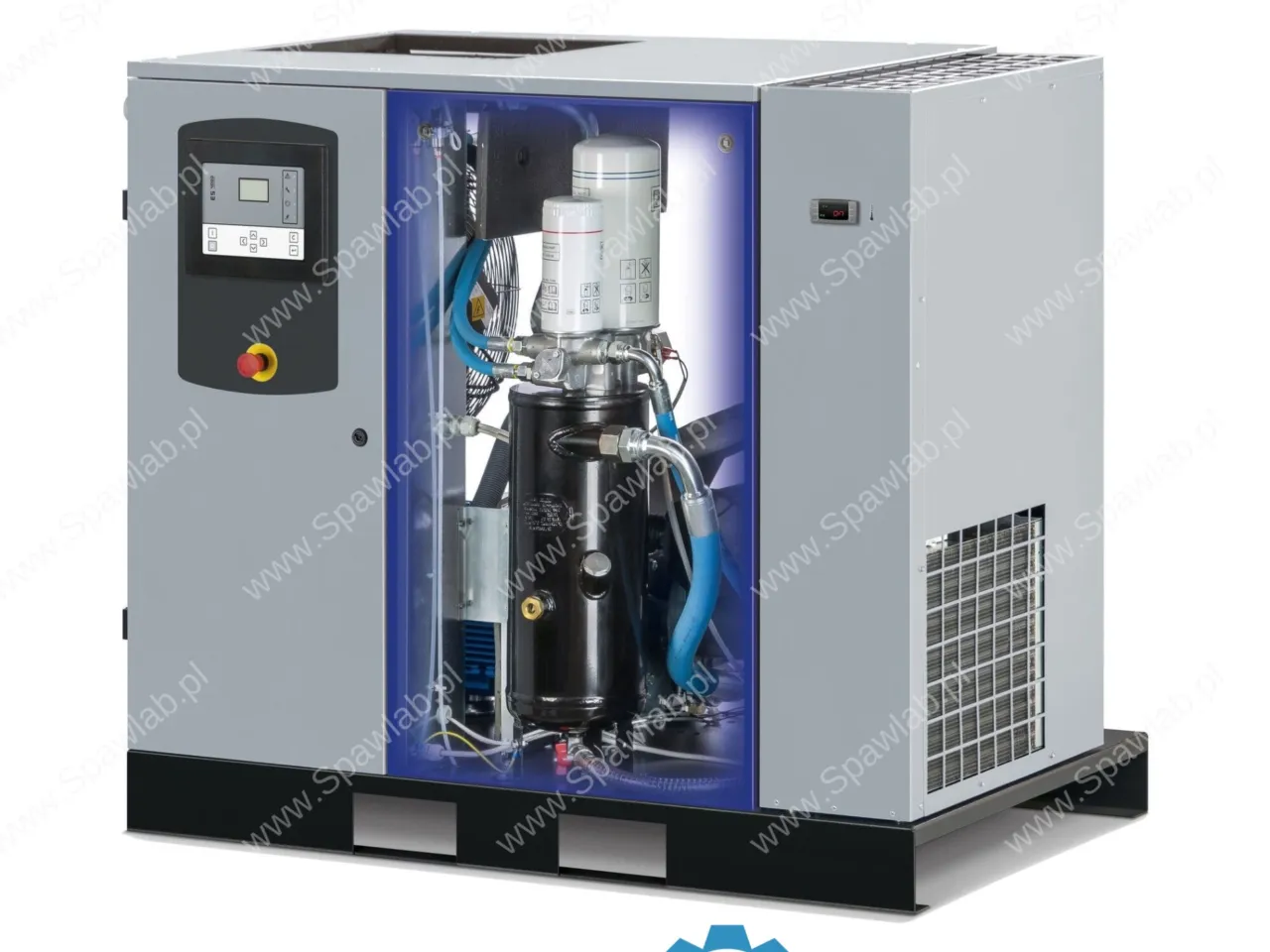 Airpress Kompresor śrubowy EcoPower 35D Dry 10 bar 35 KM/26 kW 3726 l/min, zdjęcie 6
