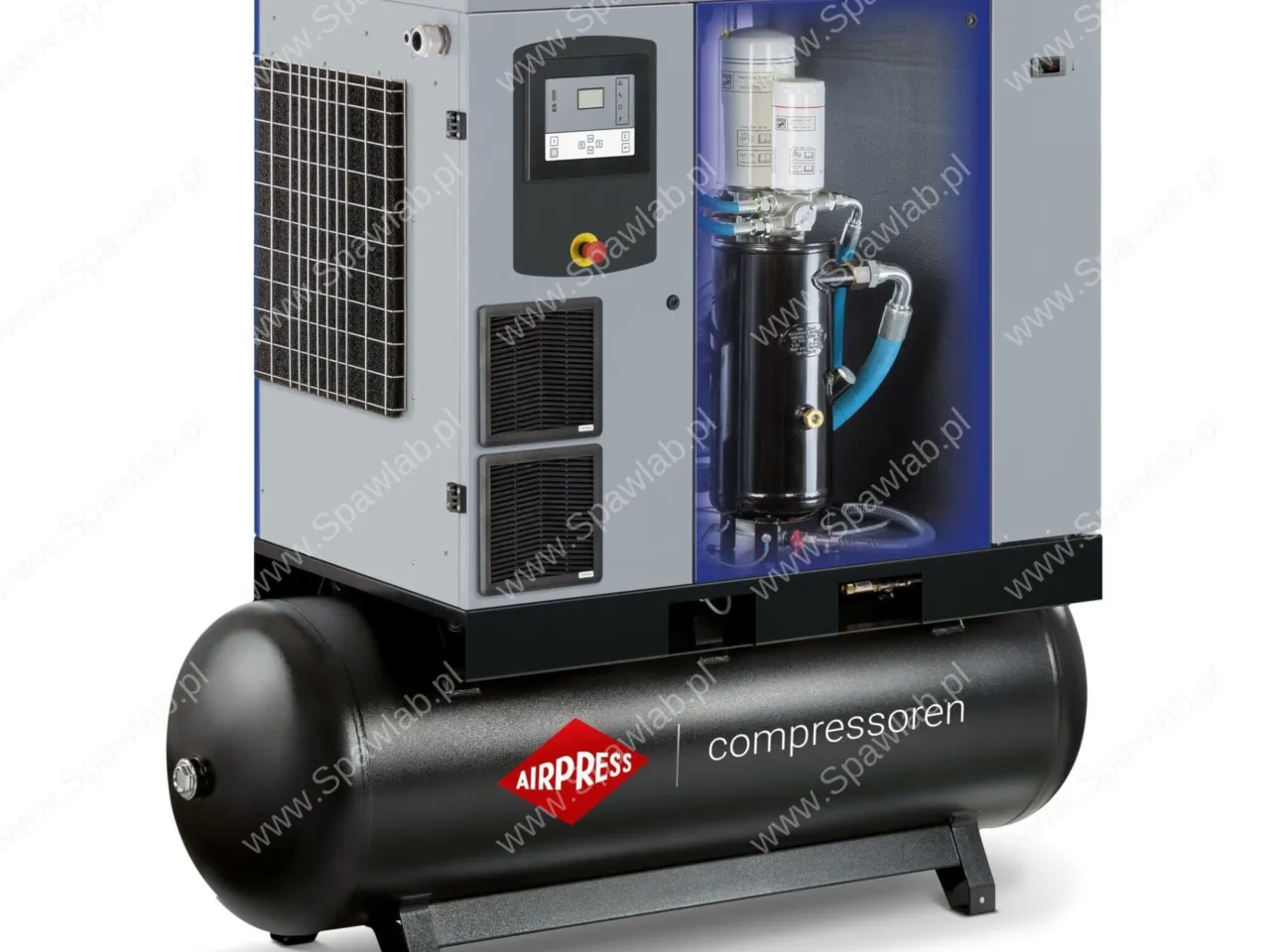 Airpress Kompresor śrubowy EcoPower 35D IVR Combi Dry 13 bar 35 KM/26 kW 840 - 4116 l/min 500 l, zdjęcie 4