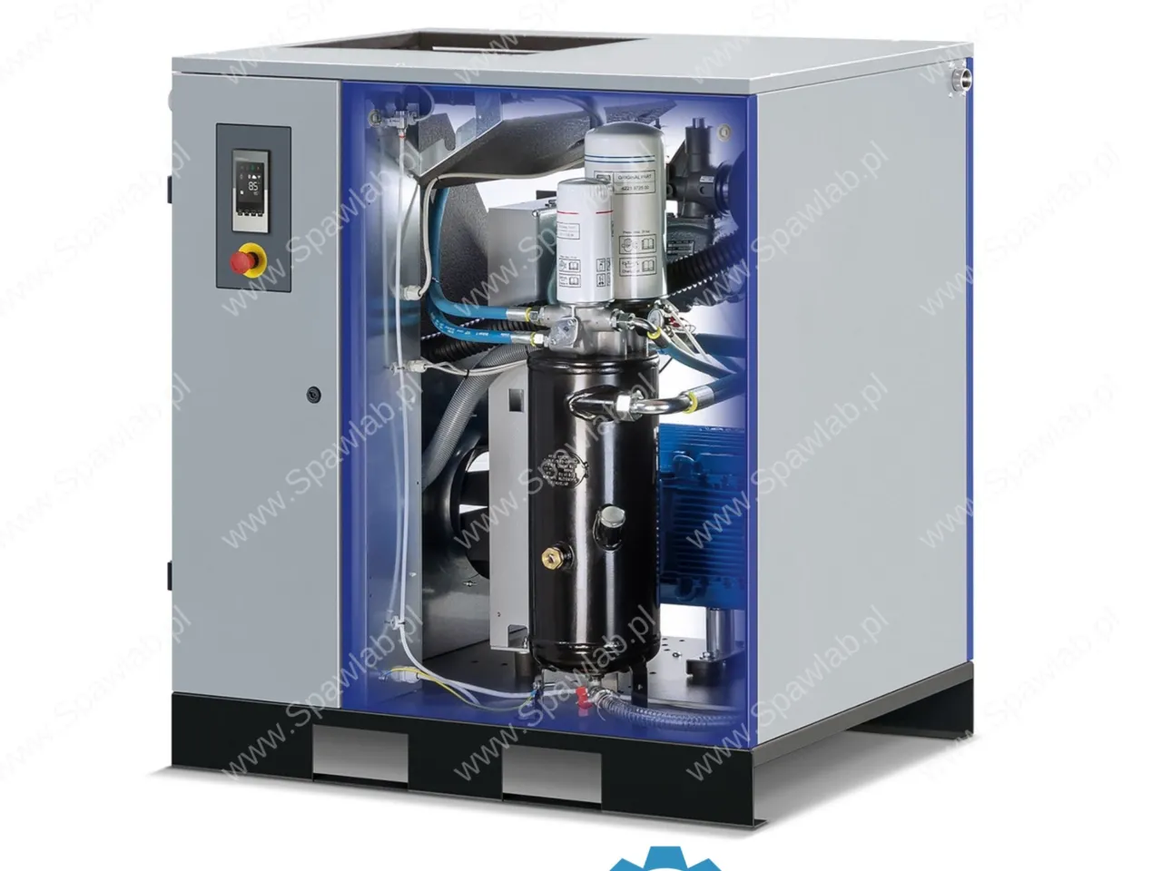 Airpress Kompresor śrubowy EcoPower 40B 10 bar 40 KM/30 kW 3906 l/min, zdjęcie 2