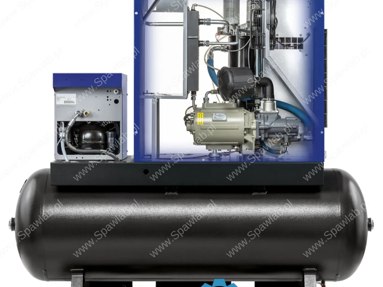 Airpress Kompresor śrubowy EcoPower Premium 15D IVR Combi Dry PM 13 bar 15 KM/11 kW 276 - 1920 l/min 500 l, zdjęcie 3