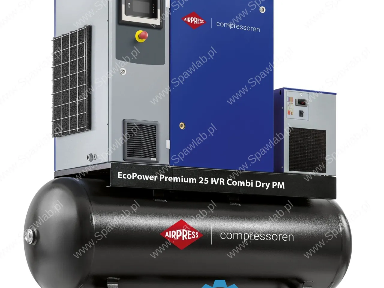 Airpress Kompresor śrubowy EcoPower Premium 25D IVR Combi Dry PM 13 bar 25 KM/18.5 kW 672 - 3504 l/min 500 l