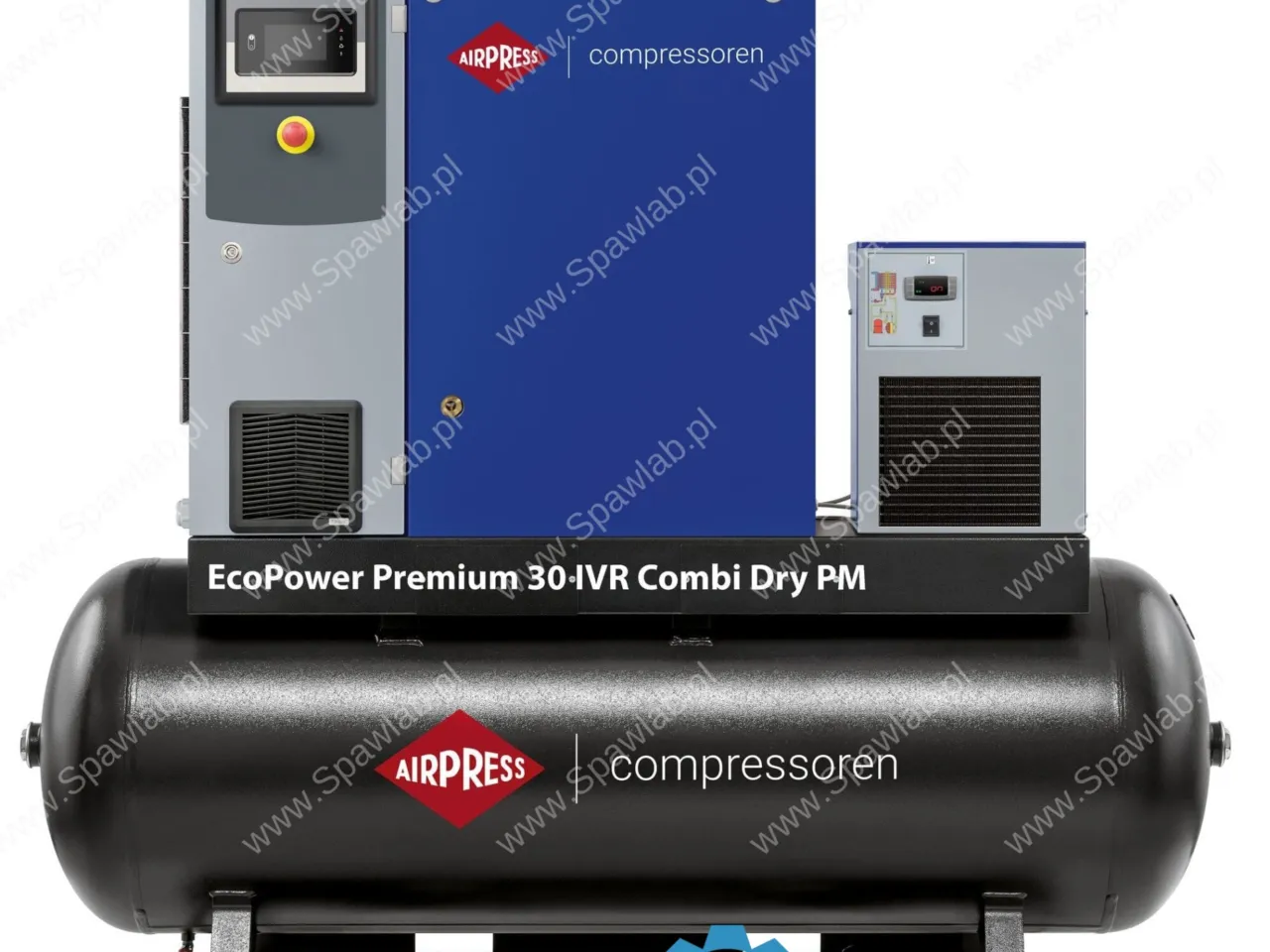 Airpress Kompresor śrubowy EcoPower Premium 30D IVR Combi Dry PM 13 bar 30 KM/22 kW 672 - 4026 l/min 500 l, zdjęcie 4