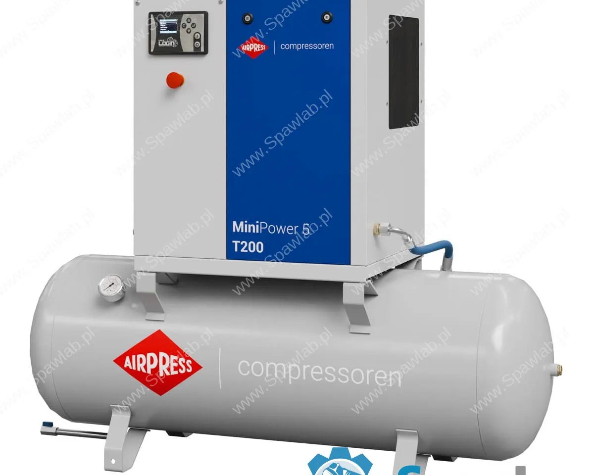 Airpress Kompresor śrubowy MiniPower 5 T200 | 5.5 KM / 4.0 kW | 485 L/min | 200 L, zdjęcie 2