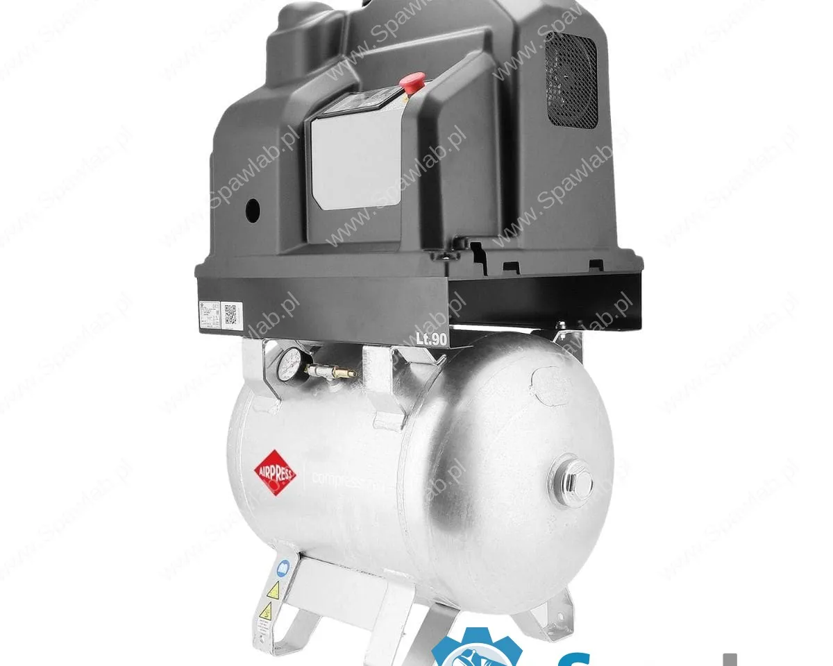 Airpress Kompresor śrubowy MiniPower Compact 3 TG90 | 3 KM / 2.2 kW | 261 l/min | 90 L galwanizowany | 400V