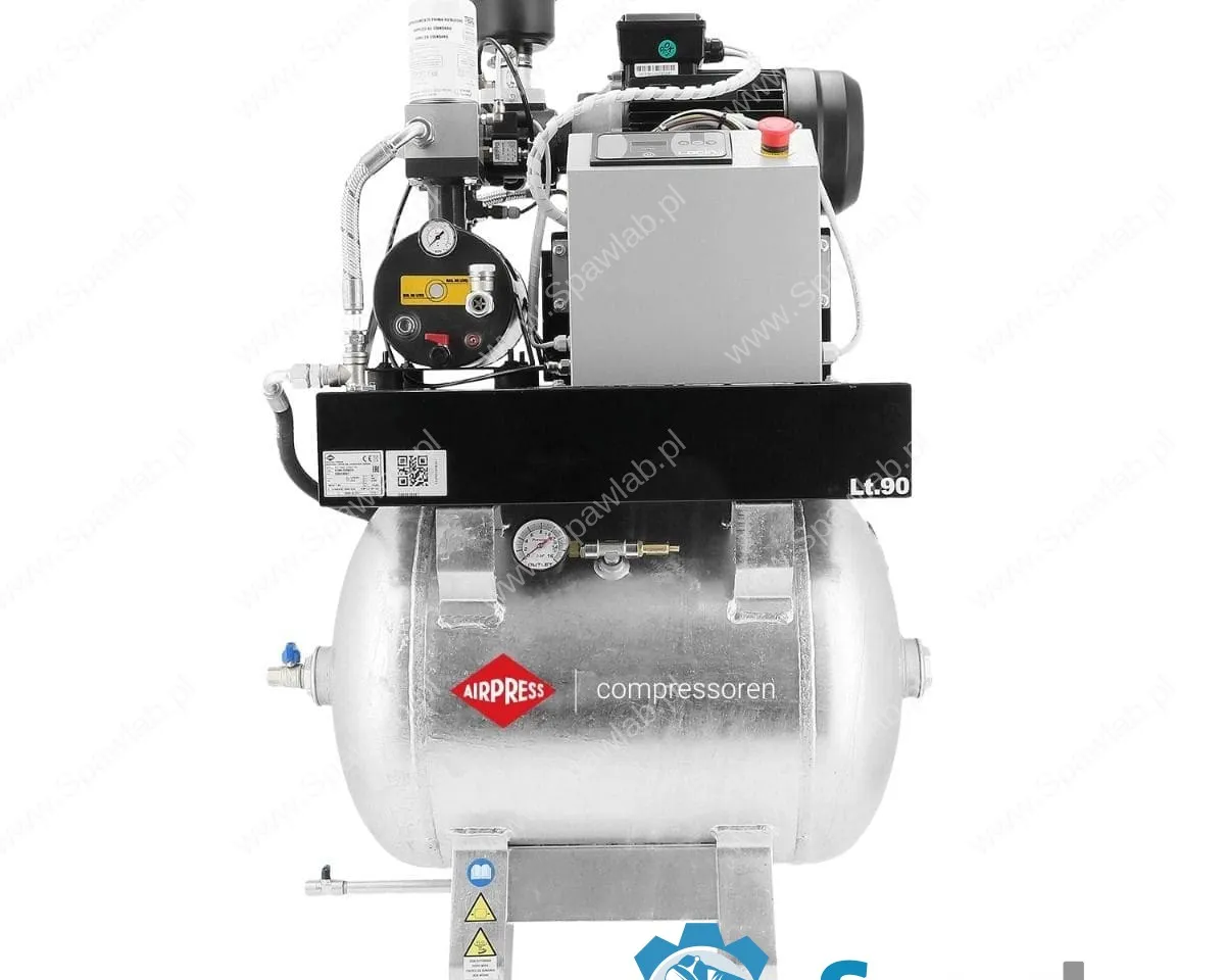 Airpress Kompresor śrubowy MiniPower Compact 3 TG90 | 3 KM / 2.2 kW | 261 l/min | 90 L galwanizowany | 400V, zdjęcie 8