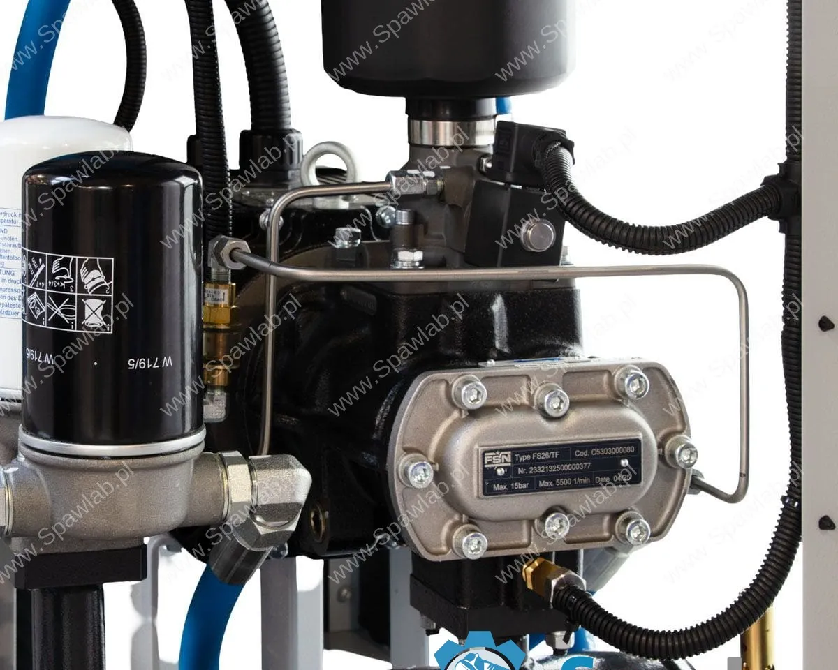 Airpress Kompresor śrubowy PremiumPower 10 | 10 KM / 7,5 kW | 377-1250 l/min, zdjęcie 9