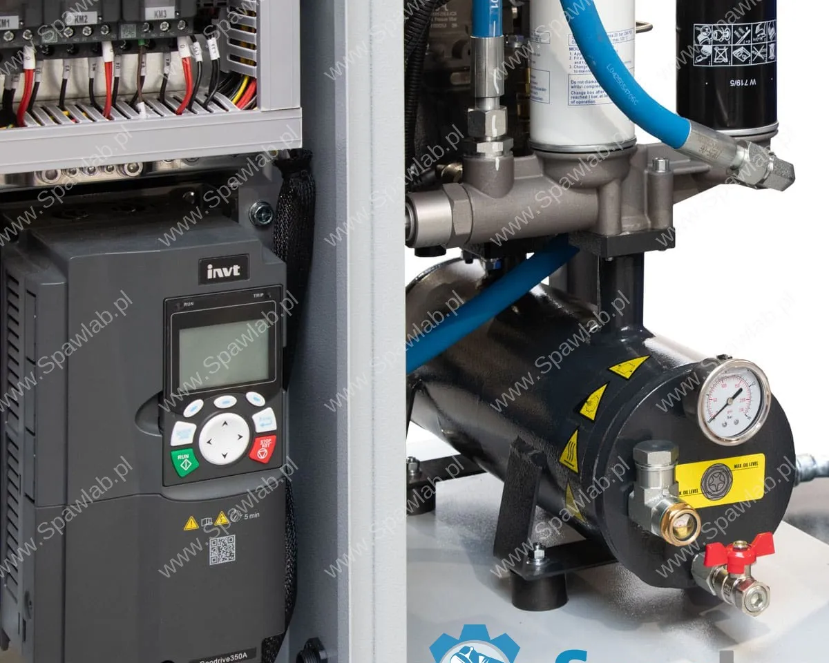 Airpress Kompresor śrubowy PremiumPower 10 TD270 | 10 KM / 7,5 kW | 328-1277 l/min | 270 l, zdjęcie 10