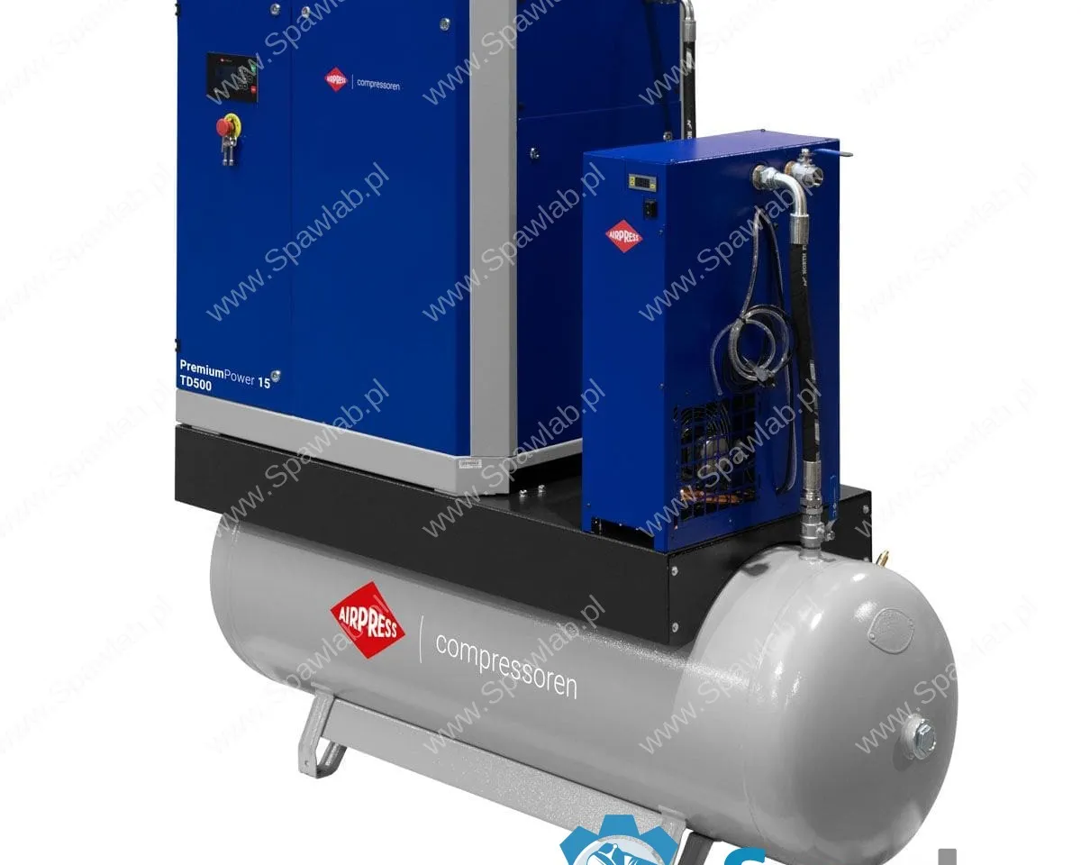 Airpress Kompresor śrubowy PremiumPower 15 TD500 | 15 KM / 11 kW | 544-1701 l/min | 500 l, zdjęcie 4