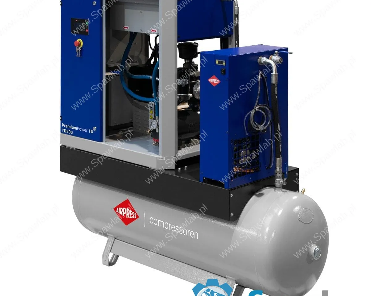 Airpress Kompresor śrubowy PremiumPower 15 TD500 | 15 KM / 11 kW | 544-1701 l/min | 500 l, zdjęcie 5