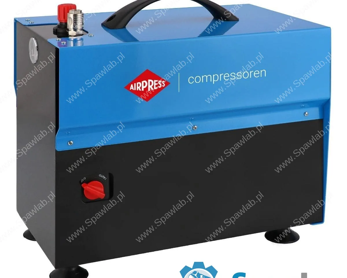 Airpress Mały kompresor bezolejowy dwutłokowy L 5-210 10 bar 0.75 KM/0.55 kW 168 l/min 5 l cichy