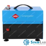 Airpress Mały kompresor bezolejowy dwutłokowy L 5-210 10 bar 0.75 KM/0.55 kW 168 l/min 5 l cichy, zdjęcie 2