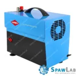 Airpress Mały kompresor bezolejowy dwutłokowy L 5-210 10 bar 0.75 KM/0.55 kW 168 l/min 5 l cichy, zdjęcie 3