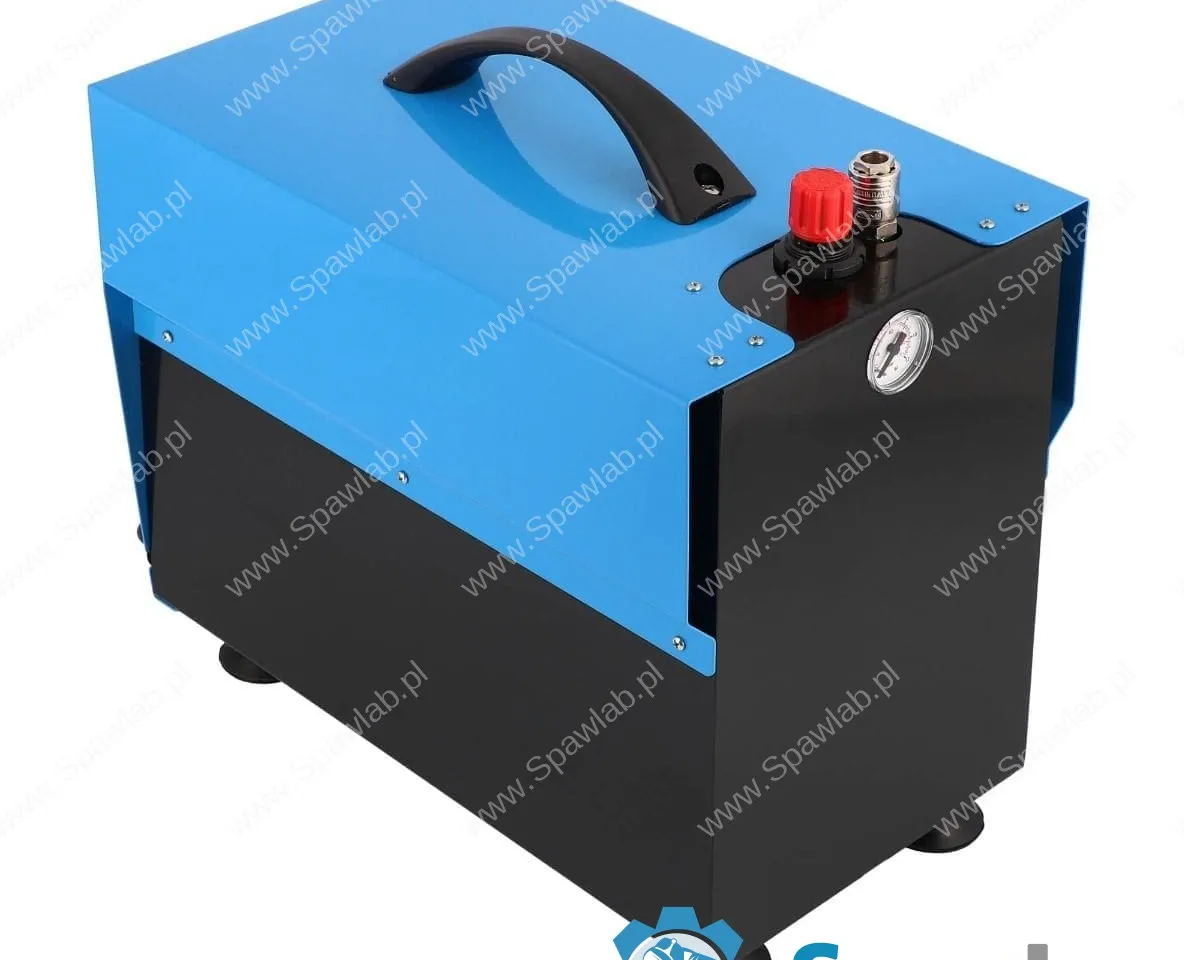 Airpress Mały kompresor bezolejowy dwutłokowy L 5-210 10 bar 0.75 KM/0.55 kW 168 l/min 5 l cichy, zdjęcie 7