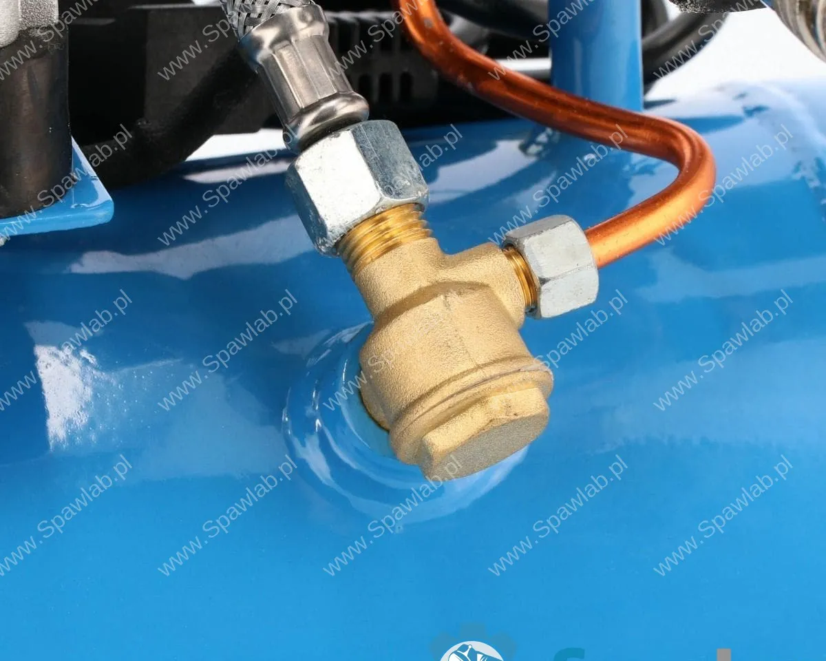 Airpress Mały kompresor bezolejowy dwutłokowy L 6-105 8 bar 0.6 KM/0.45 kW 48 l/min 6 l cichy, zdjęcie 11