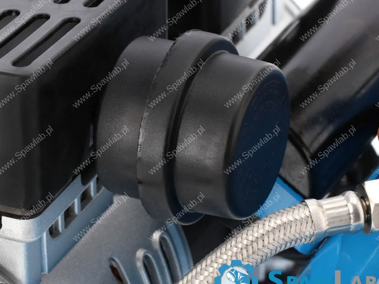 Airpress Mały kompresor bezolejowy dwutłokowy L 6-95 8 bar 0.71 KM/0.52 kW 48 l/min 5 l cichy, zdjęcie 10