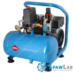 Airpress Mały kompresor bezolejowy dwutłokowy L 6-95 8 bar 0.71 KM/0.52 kW 48 l/min 5 l cichy, zdjęcie 2