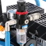 Airpress Mały kompresor bezolejowy dwutłokowy L 6-95 8 bar 0.71 KM/0.52 kW 48 l/min 5 l cichy, zdjęcie 9
