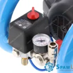 Airpress Mały kompresor bezolejowy dwutłokowy LMO 3-210 10 bar 0.7 KM/0.5 kW 125 l/min 3 l cichy, zdjęcie 10