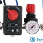 Airpress Mały kompresor bezolejowy dwutłokowy LMO 3-210 10 bar 0.7 KM/0.5 kW 125 l/min 3 l cichy, zdjęcie 11