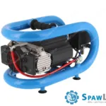 Airpress Mały kompresor bezolejowy dwutłokowy LMO 3-210 10 bar 0.7 KM/0.5 kW 125 l/min 3 l cichy, zdjęcie 5