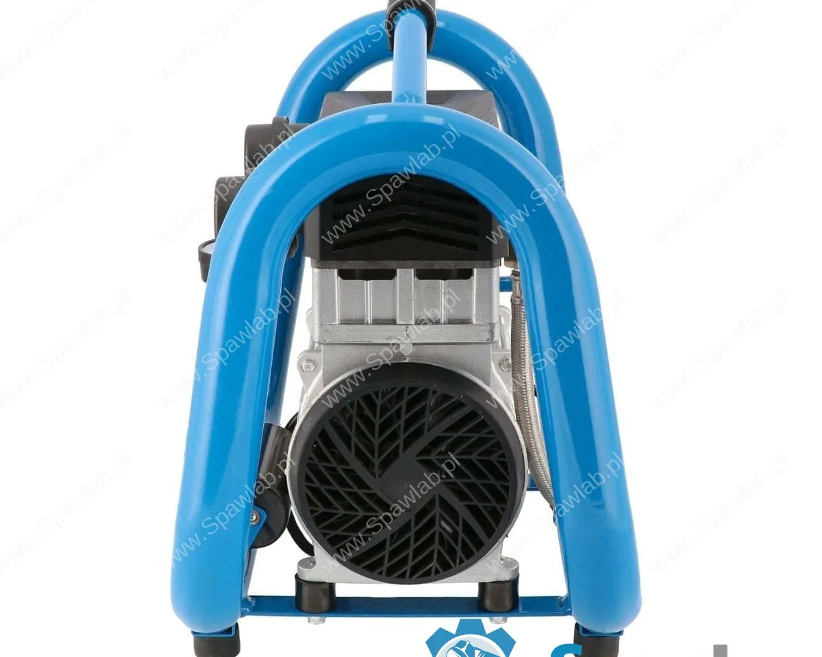 Airpress Mały kompresor bezolejowy dwutłokowy LMO 4-170 10 bar 1.5 KM/1.1 kW 90 l/min 4 l cichy, zdjęcie 3