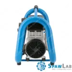 Airpress Mały kompresor bezolejowy dwutłokowy LMO 4-170 10 bar 1.5 KM/1.1 kW 90 l/min 4 l cichy, zdjęcie 3