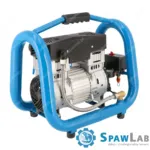 Airpress Mały kompresor bezolejowy dwutłokowy LMO 4-170 10 bar 1.5 KM/1.1 kW 90 l/min 4 l cichy, zdjęcie 4
