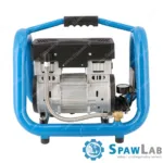 Airpress Mały kompresor bezolejowy dwutłokowy LMO 4-170 10 bar 1.5 KM/1.1 kW 90 l/min 4 l cichy, zdjęcie 5