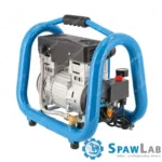 Airpress Mały kompresor bezolejowy dwutłokowy LMO 4-170 10 bar 1.5 KM/1.1 kW 90 l/min 4 l cichy, zdjęcie 6