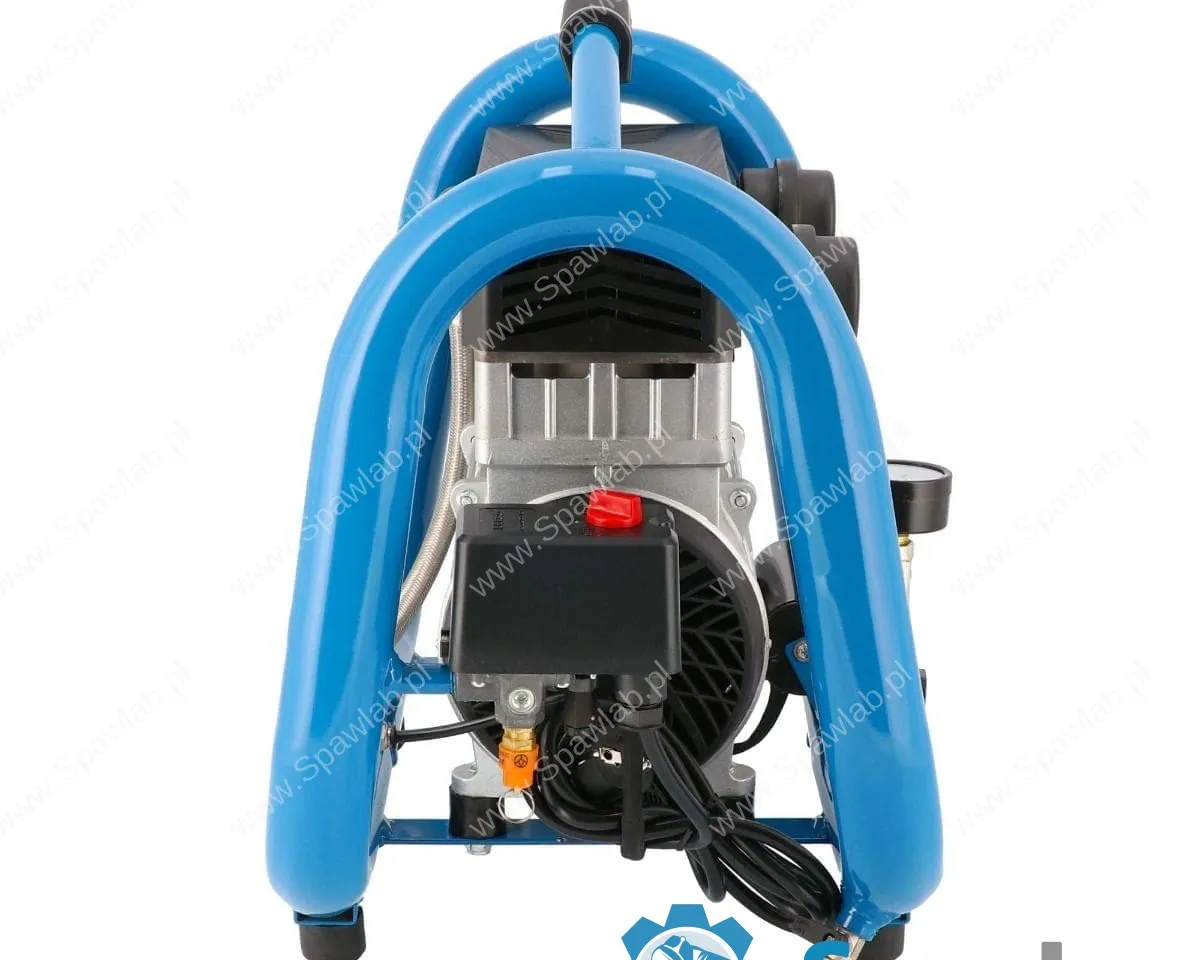 Airpress Mały kompresor bezolejowy dwutłokowy LMO 4-170 10 bar 1.5 KM/1.1 kW 90 l/min 4 l cichy, zdjęcie 7