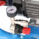Airpress Mały kompresor bezolejowy dwutłokowy LMO 5-240 10 bar 1.5 KM/1.1 kW 192 l/min 5 l cichy, zdjęcie 10