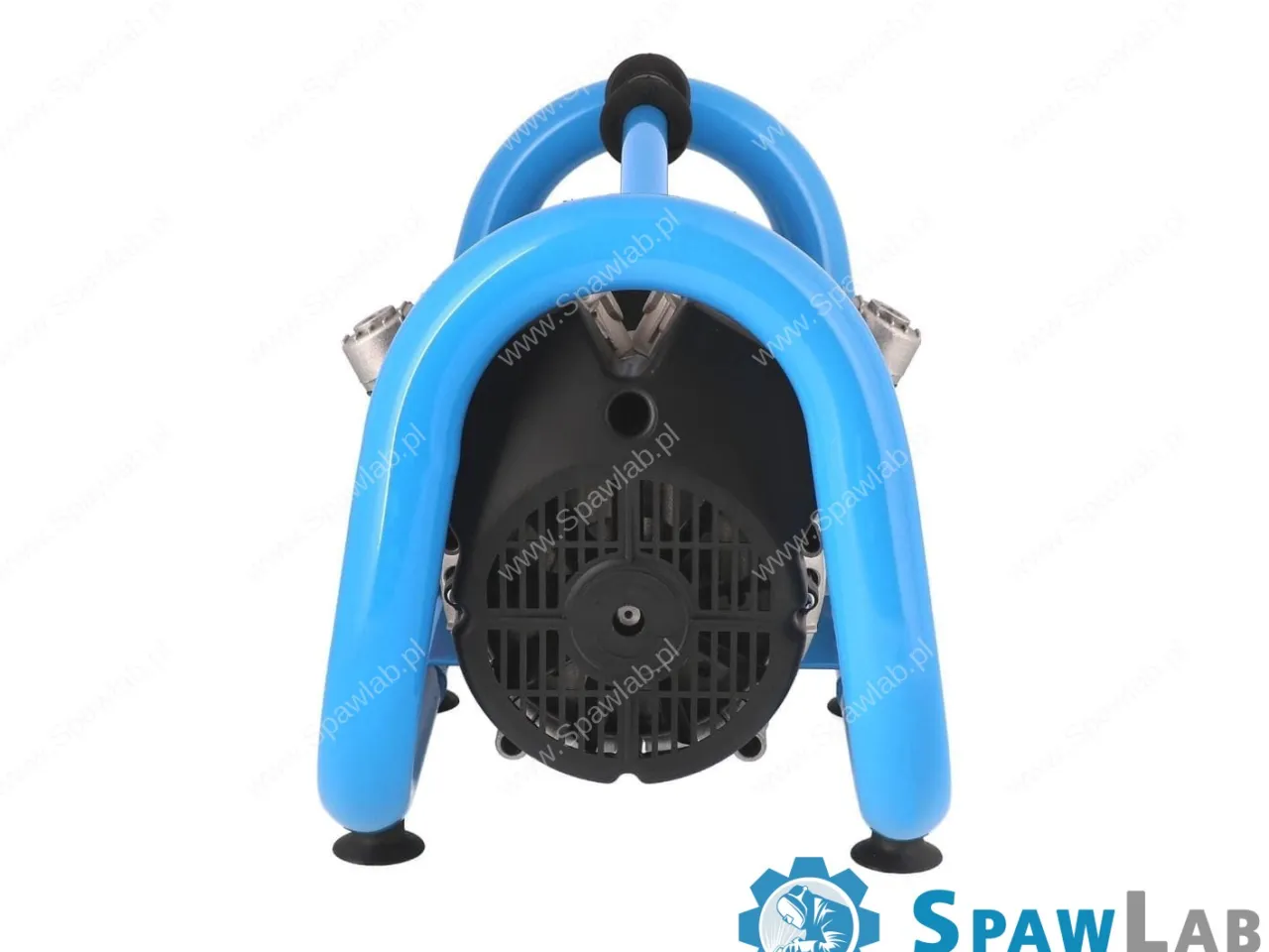 Airpress Mały kompresor bezolejowy dwutłokowy LMO 5-240 10 bar 1.5 KM/1.1 kW 192 l/min 5 l cichy, zdjęcie 3