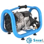 Airpress Mały kompresor bezolejowy dwutłokowy LMO 5-240 10 bar 1.5 KM/1.1 kW 192 l/min 5 l cichy, zdjęcie 4