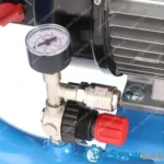 Airpress Mały kompresor bezolejowy dwutłokowy LMO 5-380 10 bar 2 KM/1.5 kW 304 l/min 5 l cichy, zdjęcie 10