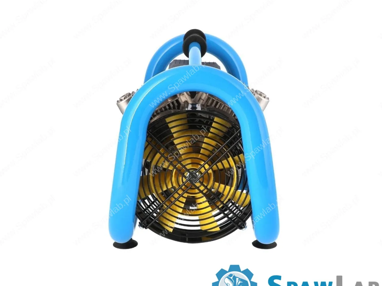 Airpress Mały kompresor bezolejowy dwutłokowy LMO 5-380 10 bar 2 KM/1.5 kW 304 l/min 5 l cichy, zdjęcie 3